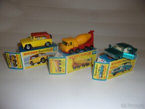 Modely - autíčka MATCHBOX r.1969-1971 - 2