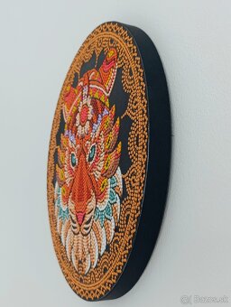 Mandala obraz z diamantov( hotový ) - 2