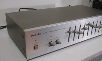 2x5 pasmovy strieborny equalizer TECHNICS SH-8010 vyr. Japan - 2