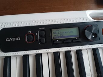 keyboard / elektronicke klavesy CASIO CT-S200WE biele - 2