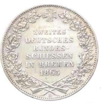 1 Toliar Bremy 1865 - 2