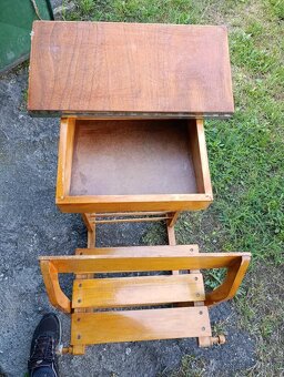 Retro školská lavica - 2