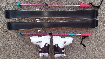 Predám detské lyže Elan 110 cm a lyžiarky Nordica - 2