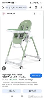 Detská jedálenská stolička PEG Perego - 2