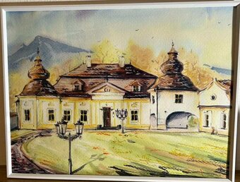 NOVÉ nádherné AKVARELOVÉ maľby - 2