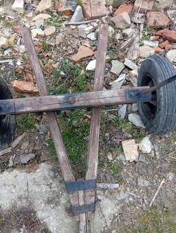 Dreveny voz, záprah - 2