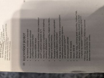 Kuchynský robot Silvercrest - 2