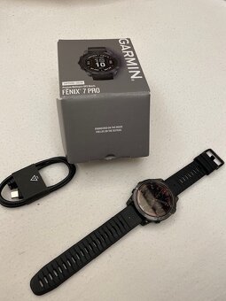 predám Garmin Fenix 7 pro Solar - 2