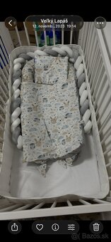 Mantinel/Chránič do detskej postielky Ikea - 2