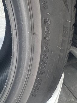 Bridgeston 245/45R18 ako nove - 2