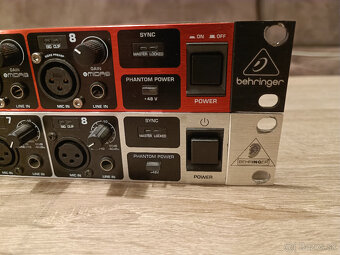 A/D a D/A prevodnik Behringer Ultragain ADA8200 a ADA8000 - 2