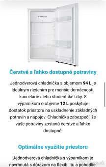 Chladnička s výparnníkom Philco - 2