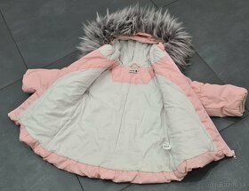 Dievčenská zimná bunda, veľkosť 92 - 2