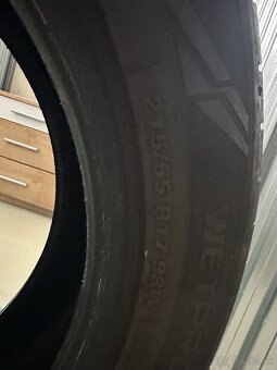 Predám Nove letne pneumatiky Nokian 4ks 215/55r17 2024r. - 2