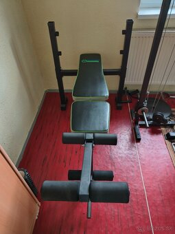 Lavička na bench press + predkopávanie - 2