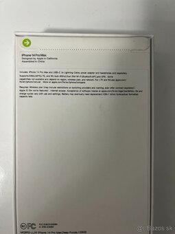 Nový iPhone 14 Pro max 128 gb - 2