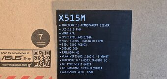 Predám vymenim notbuk Asus X515M - 2