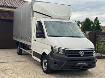 Volkswagen Crafter plachta 8paliet,130kw,Ťažné zariadenie - 2