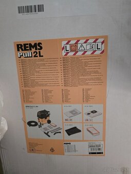 Rems priemyselný vysávač Pull 2 L set - 2