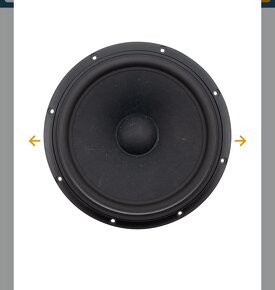 Reproduktorove meniče nové. Peerless, SB acoustics - 2