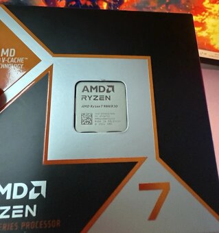 AMD Ryzen 7 9800X3D - 8 jádrový procesor - 2