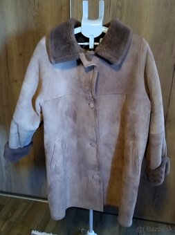 Exkluzívny dámsky pravý slovenský kožuch XXXL - 2