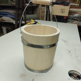 Predám drevené vedierka - 2