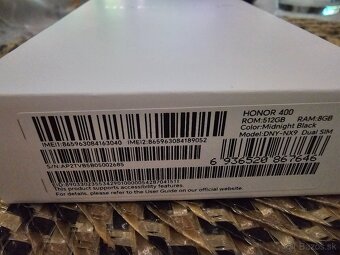 Honor 400 5g 8.512g - 2