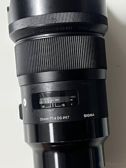 SIGMA 35 mm f/1,4 DG HSM ART pre Sony E - 2