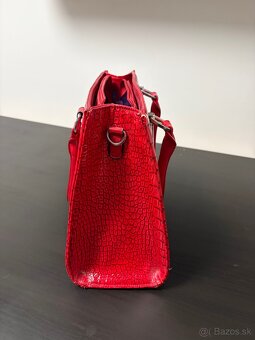 Kabelka červená do ruky - 2