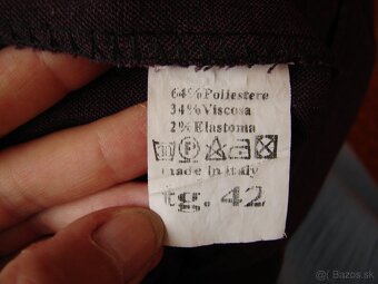 Tmavofialová midisukňa - 2