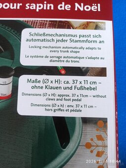 Stojan na vianočný stromček - 2