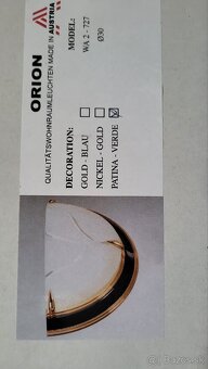 Predám nástenné svietidlo-patina - 2