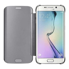 Galaxy S6 edge silver púzdro - 2