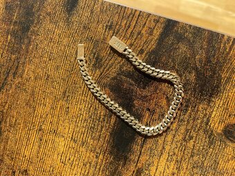 Zlatý náramok 14k Cuban Link - 2