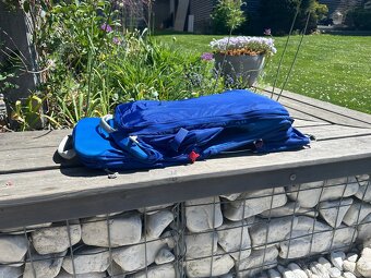 Turisticky nosic Osprey Poco LT – top stav + rain cover - 2
