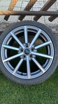 Audi disky 5x112 r18 + nové pneu - 2