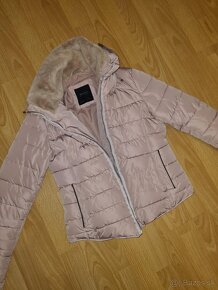 ZARA - SVETLO RUŽOVÁ BUNDA - 2