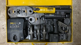 REMS Mini-Press akumulátorový radiálny lis + 8 čeľustí - 2