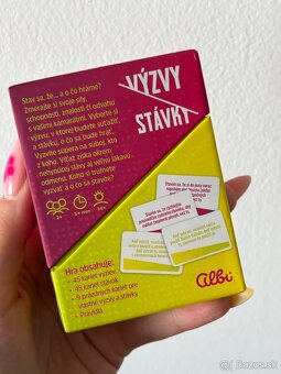 Predám spoločenskú hru Výzvy a stávky - 2