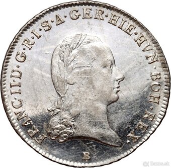 1/4 toliar 1797 B, Kremnica, krásny - 2