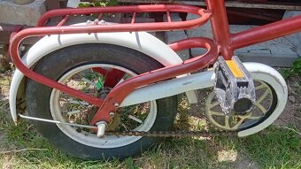 Predám detský retro bicykel+pomocné kolieska - 2