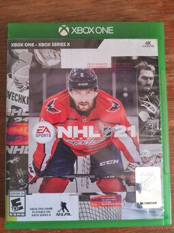 NHL 21 Xbox One/Series X + hokejové kartičky - 2