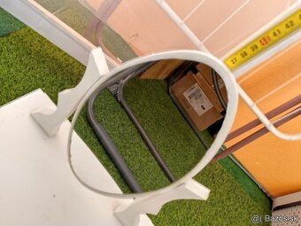 Retro toaletka, poháre rumcajs - 2