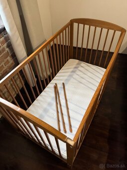 Drevená postieľka - 2