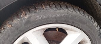 Predám disky Opel Astra H 17" + pneumatiky - 2