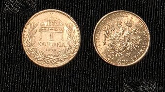 Grajciar a koruna - 2