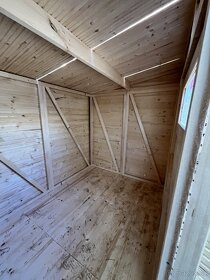 záhradný drevený domček - 2
