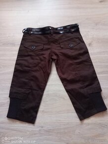 Hnedé krátké nohavice - 2