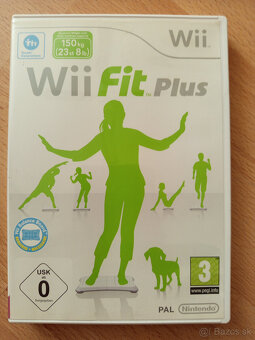 Predám Nintendo Wii+balančnú podložku WiiFit board-125€ - 2